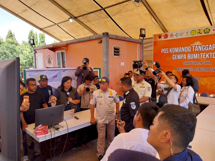 Sikka Pascagempa: Mendagri Tito Karnavian Turun Langsung, Warga dan Infrastruktur Jadi Perhatian