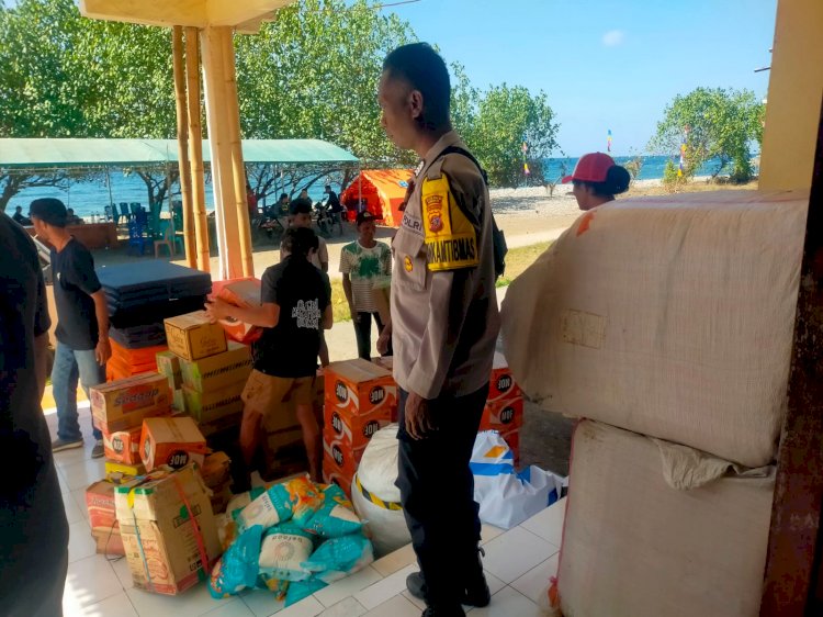 “Pascagempa M 7,7 Guncang Sikka, Bantuan Mulai Menembus Lima Desa di Palue”