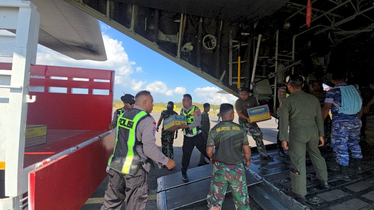 Bantuan Gempa Flores Tiba di Maumere, Ribuan Koli Logistik Bergerak Cepat untuk Warga Terdampak