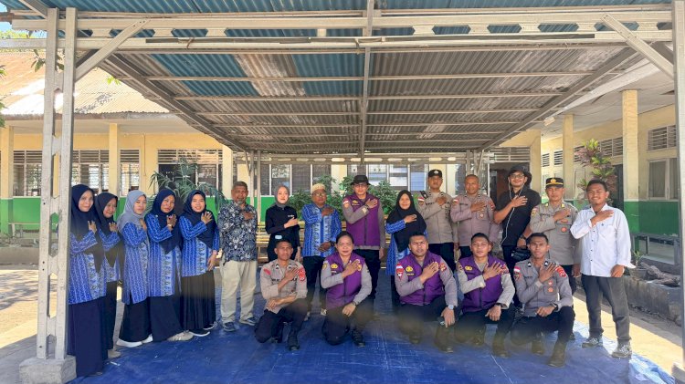 Jadi Jembatan Kembali ke Ruang Kelas Pascagempa, Polri Pulihkan Mental 250 Pelajar Sikka Lewat Trauma Healing