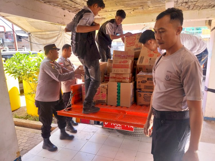 Gerak Cepat Polres Sikka dan BPBD, Puluhan Jenis Bantuan Logistik Siap Disalurkan ke Warga Terdampak
