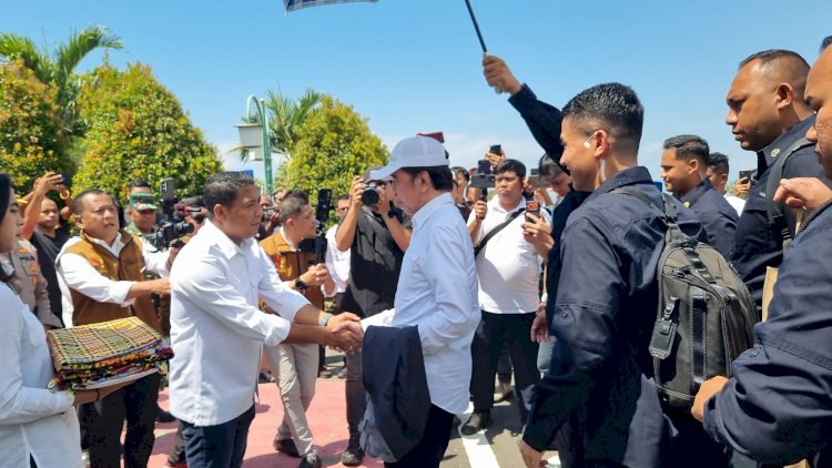 Jejak Kunjungan Joko Widodo di Sikka Terekam, Humas Polres Sikka Ambil Peran dalam Peliputan dan Dokumentasi
