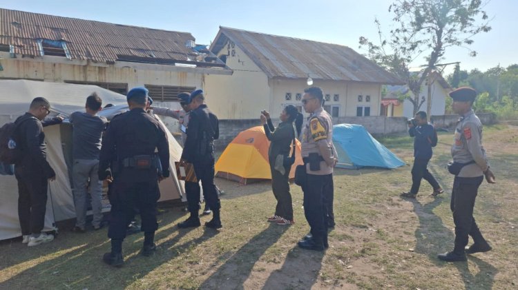 Jokowi Akan Menginap di Palue Sikka, Den Gegana Brimob Polda NTT Turun Tangan Sterilisasi Lokasi