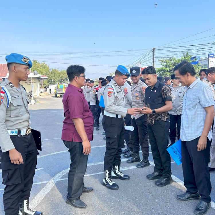 Dari Lapangan Apel hingga Berbagai Kegiatan, Humas Polres Sikka Mengubah Fakta Menjadi Informasi Publik