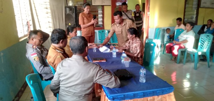 Mediasi Penganiayaan Berat di Desa Paubekor Belum Temui Titik Temu, Polsek Nelle Polres Sikka Terus Kawal Prosesnya