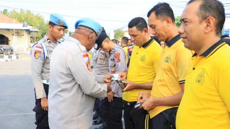 Opsgaktiblin Polres Sikka: Wujud Komitmen Membangun Personel yang Disiplin dan Berintegritas