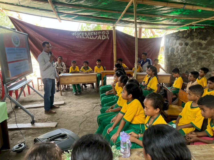 Dari Pelabuhan hingga Sekolah, Satresnarkoba Polres Sikka Perketat Pengawasan dan Perkuat Benteng Pencegahan Narkoba