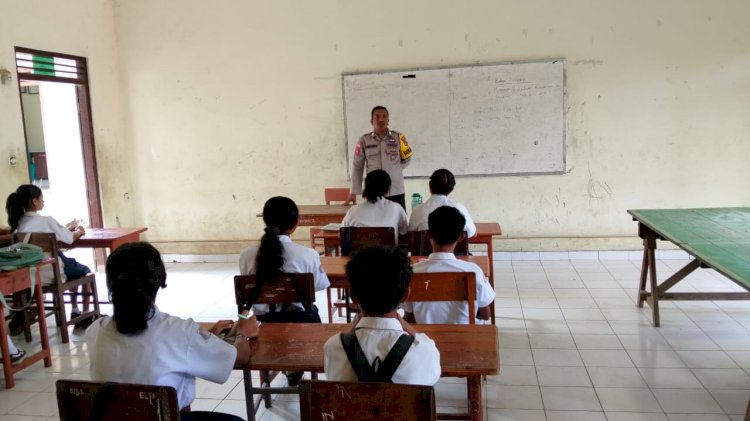 Dari Habi untuk Masa Depan Gemilang, Polres Sikka Dorong Pelajar Kenali Peluang Pendidikan di SMA Kemala Taruna Bhayangkara