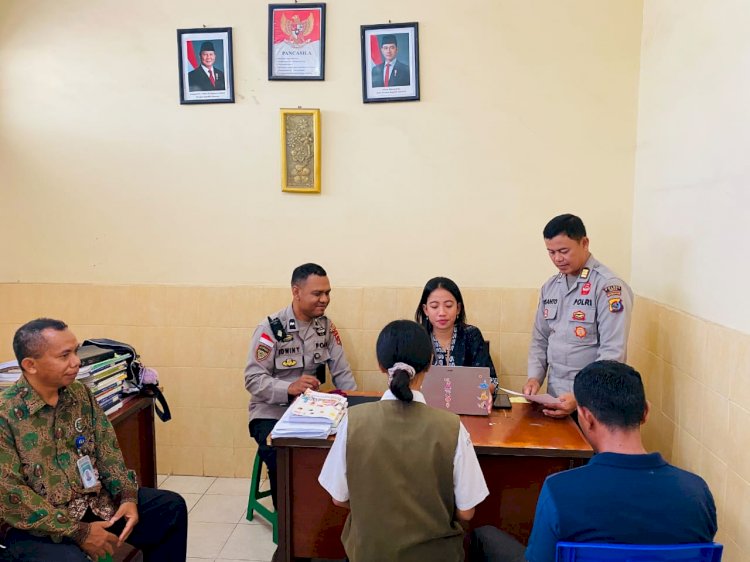 Cetak Generasi Unggul, Polres Sikka Gencarkan Sosialisasi dan Pendampingan Pendaftaran SMA Kemala Taruna Bhayangkara