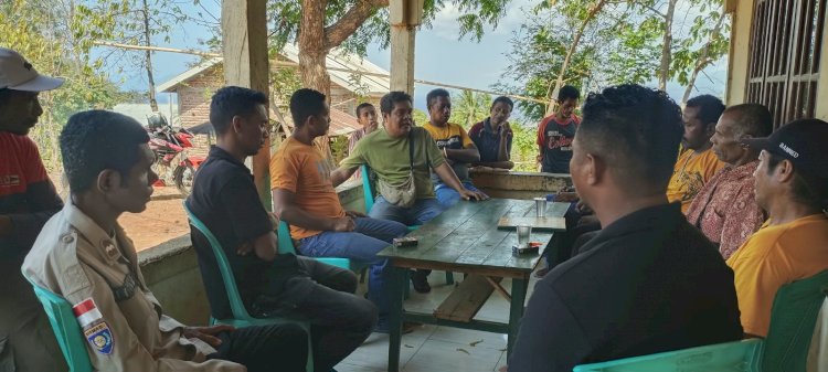 Polsek Alok Polres Sikka Kawal Penyelesaian Dugaan Pencurian Kambing, Forum Adat Aimitat Sepakati Ganti Rugi Rp3,5 Juta