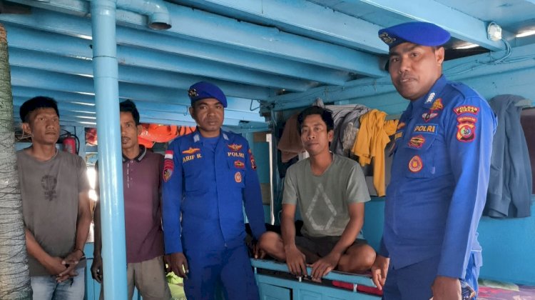 Satpolairud Polres Sikka Bergerak di Pesisir Cegah TPPO dan Ancaman Kejahatan Laut